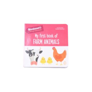 My First Book Of Farm Animals Montessori