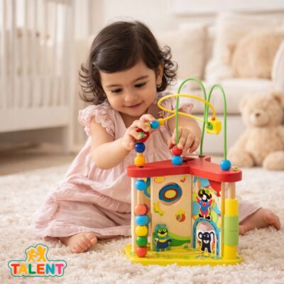 مثلث ألعاب خشبيه AC7656 تالنت تويز 15